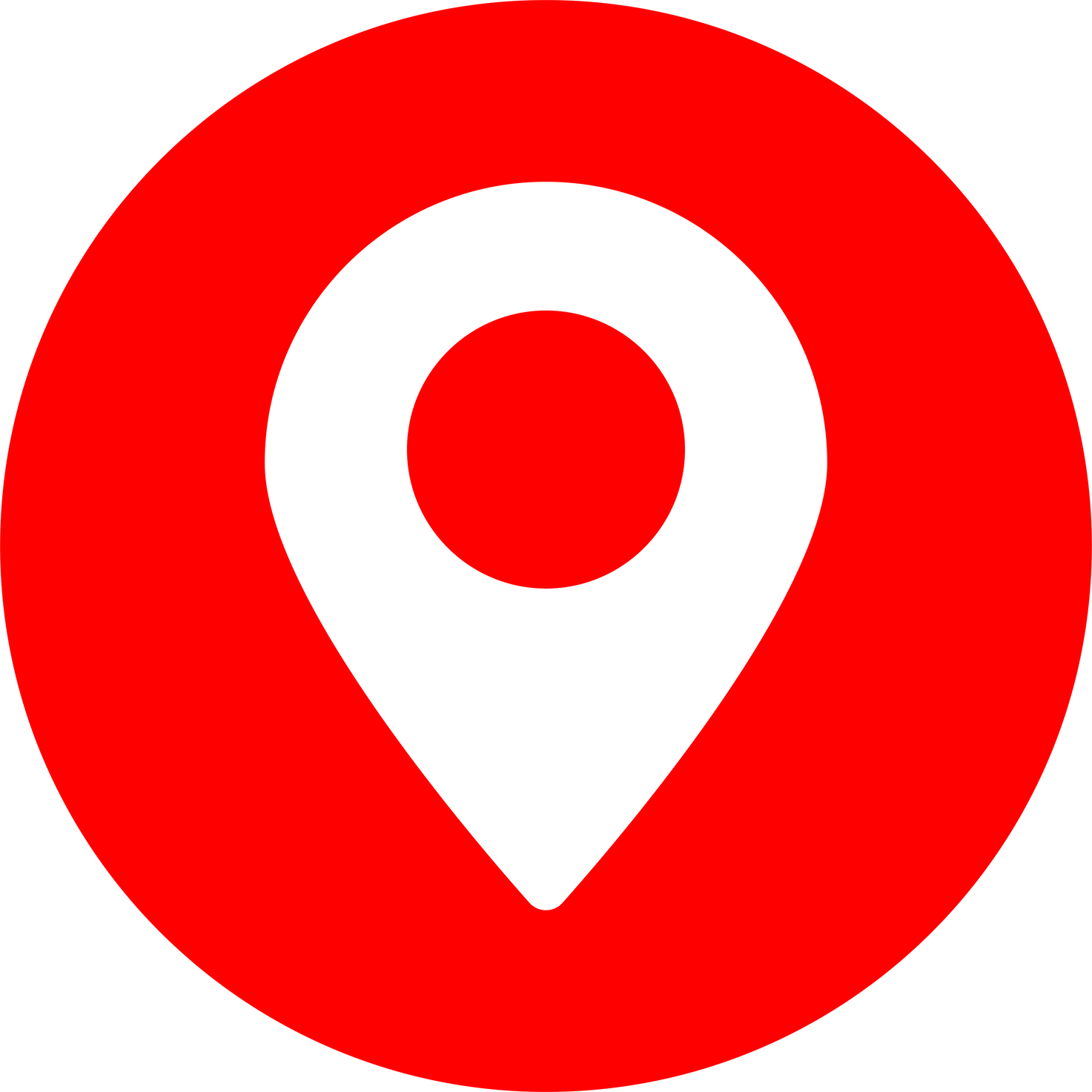 place pin icon white background